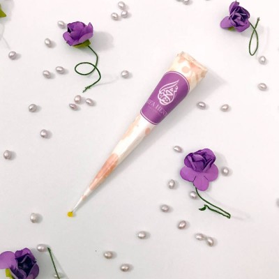 Waterproof White Henna Cone - DOES NOT STAIN SKIN 
